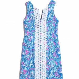 Lilly Pulitzer for Target My Fans Sleeveless Shift Dress NWT, size 8